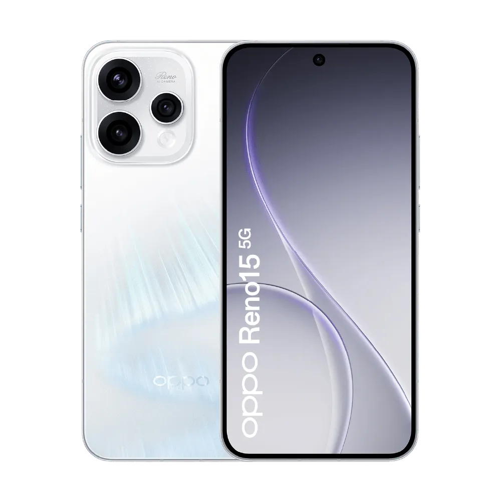 الصورة الرئيسية OPPO Reno15 5G أبيض
