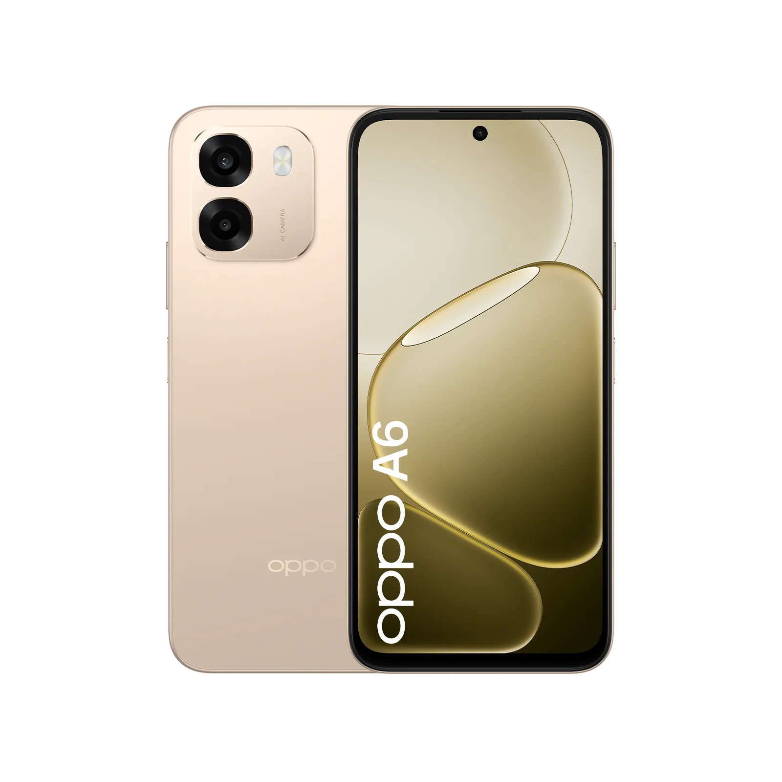 OPPO A6 4G 8GB+256GB ذهبي_2